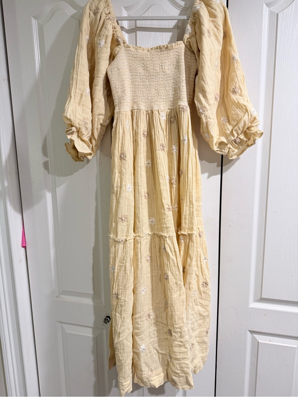 Free People Dahlia Dress in Shortbread Combo